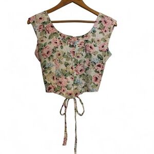 The Sororité Collection: Floral Vintage Button-Up Bodice